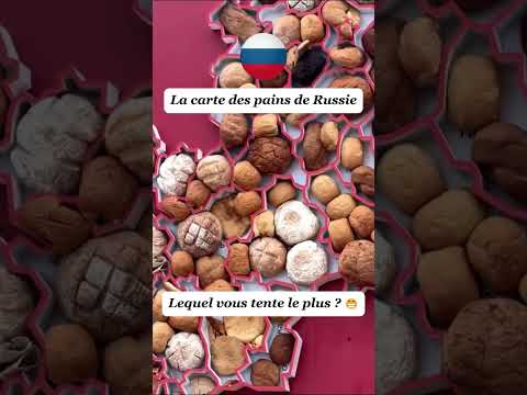 🥖🇷🇺 La carte des pains de Russie : lequel vous tente le plus ? 😁